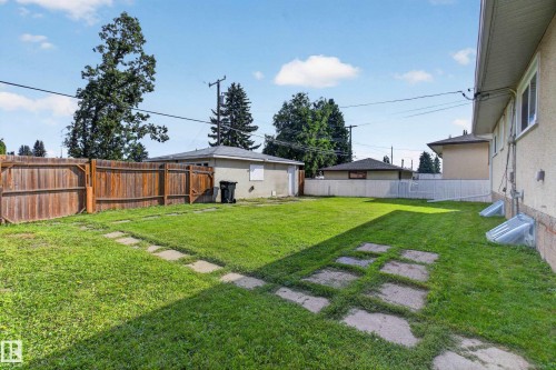 7108 90 Avenue Nw, Edmonton, AB - Outdoor With Backyard