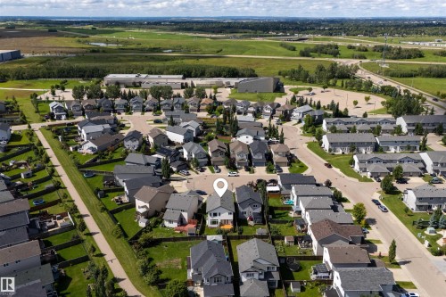 Residential development with diverse housing styles and green spaces - 16515 139 Street Nw, Edmonton, AB - Outdoor With View