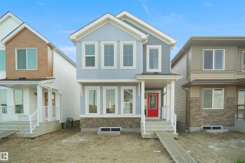 259 Falcon Crescent, Leduc, AB - Outdoor With Facade
