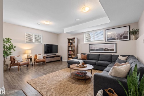10634 155 Street Nw, Edmonton, AB - Indoor Photo Showing Living Room