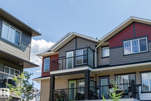 #81 1530 Tamarack Bv Nw, Edmonton, AB - Outdoor With Balcony With Deck Patio Veranda