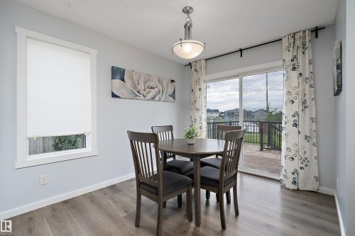 28 Rolston Close, Leduc, AB - Indoor Photo Showing Dining Room