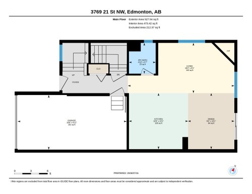 Floor plan - 3769 21 Street Nw, Edmonton, AB - Other