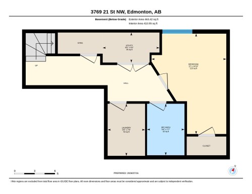 Floor plan - 3769 21 Street Nw, Edmonton, AB - Other