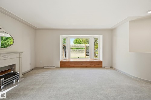 10935 127 Street Nw, Edmonton, AB - Indoor With Fireplace