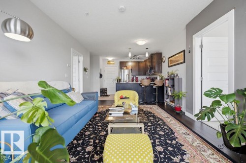 #433 5151 Windermere Bv Sw, Edmonton, AB - Indoor Photo Showing Living Room