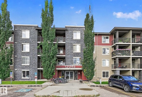 #417 12045 22 Av Sw, Edmonton, AB - Outdoor With Balcony With Facade