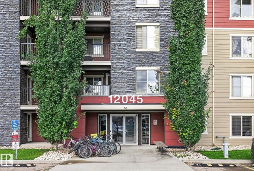 #417 12045 22 Av Sw, Edmonton, AB - Outdoor With Balcony With Facade