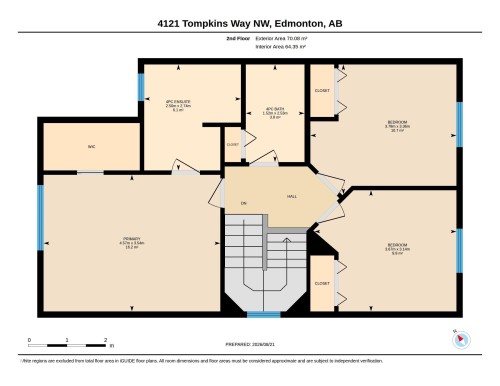 Floor plan - 4121 Tompkins Way Nw, Edmonton, AB - Other