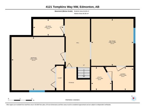 Floor plan - 4121 Tompkins Way Nw, Edmonton, AB - Other