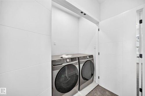 77 Elliott Wynd, Fort Saskatchewan, AB - Indoor Photo Showing Laundry Room