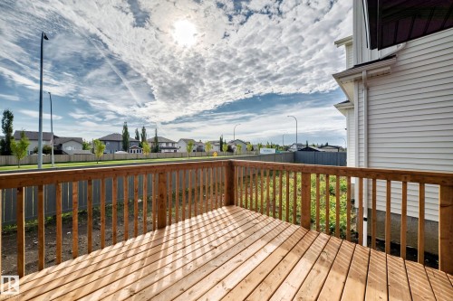77 Elliott Wynd, Fort Saskatchewan, AB - Outdoor With Deck Patio Veranda With Exterior