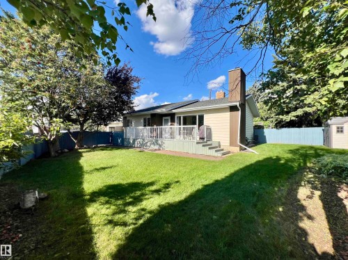 4235 147 Street Nw, Edmonton, AB - Outdoor With Deck Patio Veranda With Backyard