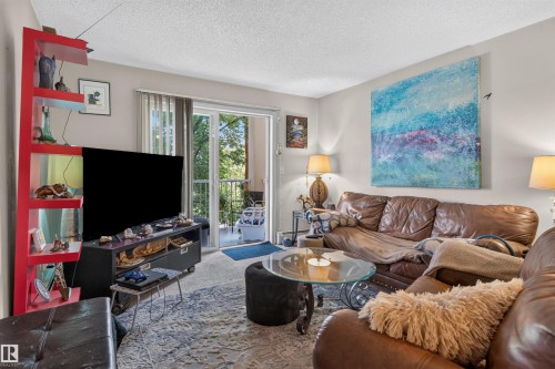 #221 245 Edwards Dr Sw, Edmonton, AB - Indoor Photo Showing Living Room