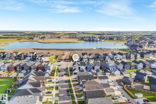 318 Jensen Lakes Boulevard, St. Albert, AB - Outdoor With Body Of Water With View