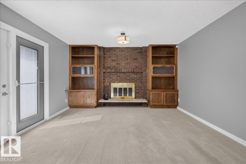 4215 Ramsay Road Nw, Edmonton, AB - Indoor With Fireplace