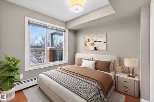 #311 3719 Whitelaw Ln Nw, Edmonton, AB - Indoor Photo Showing Bedroom
