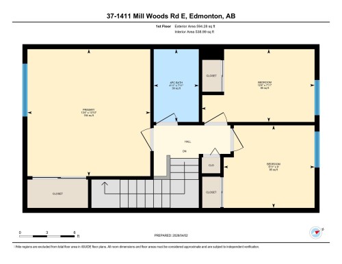 Floor plan - #37 1411 Mill Woods Rd E Nw, Edmonton, AB - Other