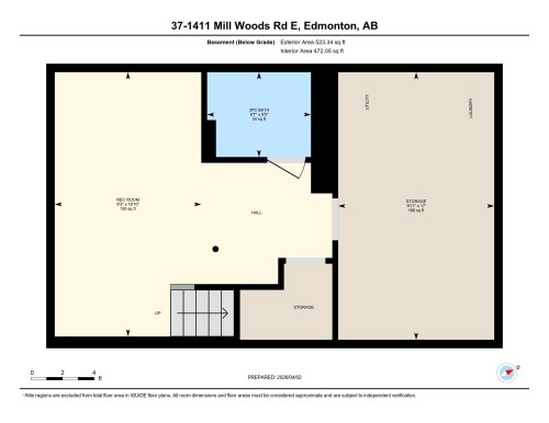 Floor plan - #37 1411 Mill Woods Rd E Nw, Edmonton, AB - Other