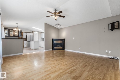 856 53222 Range Road 272, Rural Parkland County, AB - Indoor Photo Showing Living Room With Fireplace