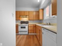 #50 1904 48 St Nw, Edmonton, AB  - Indoor Photo Showing Kitchen With Double Sink 