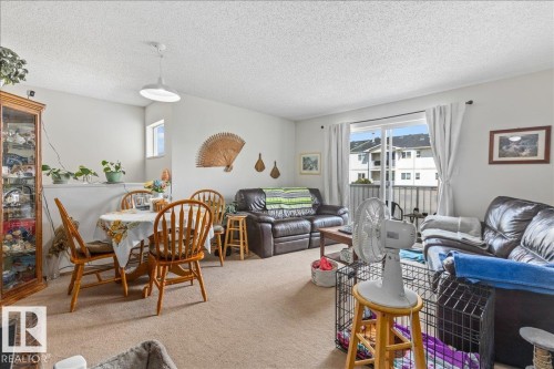 #106B 114 Westpark Dr, Fort Saskatchewan, AB - Indoor Photo Showing Living Room