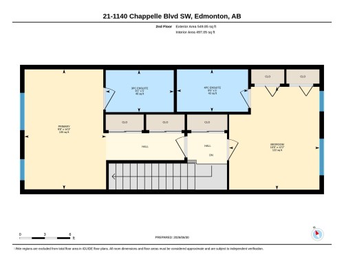 Floor plan - #21 1140 Chappelle Bv Sw, Edmonton, AB - Other