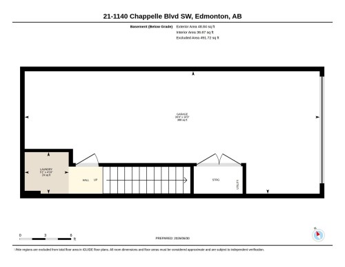 Floor plan - #21 1140 Chappelle Bv Sw, Edmonton, AB - Other