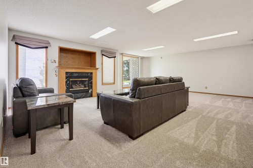619 Revell Wynd Nw, Edmonton, AB - Indoor With Fireplace