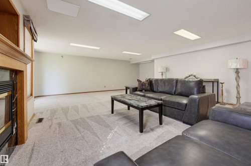 619 Revell Wynd Nw, Edmonton, AB - Indoor With Fireplace