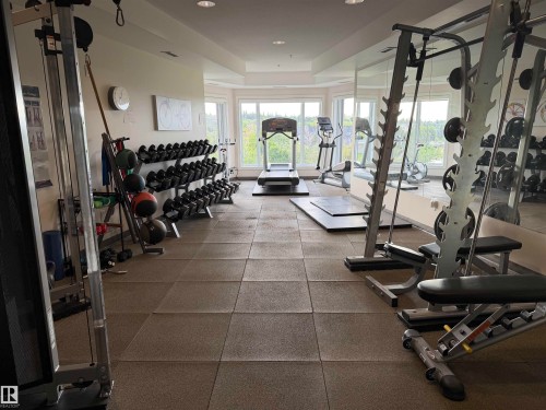 #303 35 Sturgeon Rd, St. Albert, AB - Indoor Photo Showing Gym Room