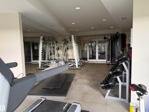 #303 35 Sturgeon Rd, St. Albert, AB - Indoor Photo Showing Gym Room