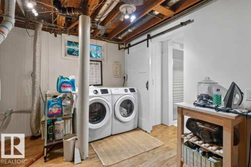 9047 52 Street Nw, Edmonton, AB - Indoor Photo Showing Laundry Room