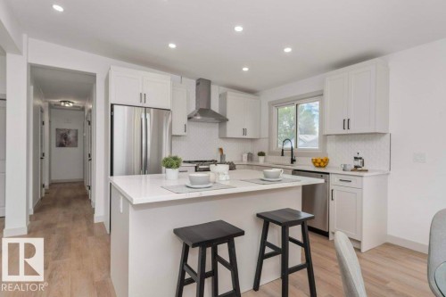 4703 117 Street Nw, Edmonton, AB - Indoor Photo Showing Kitchen