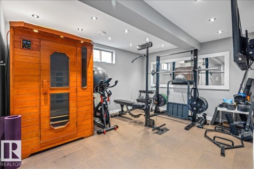 6 Laird Place, St. Albert, AB - Indoor Photo Showing Gym Room