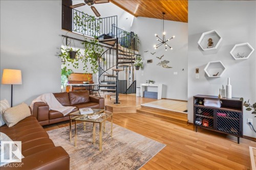 6 Laird Place, St. Albert, AB - Indoor Photo Showing Living Room