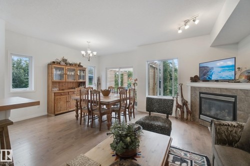 56 Hartwick Manor, Spruce Grove, AB - Indoor With Fireplace