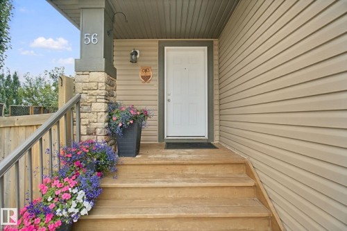 56 Hartwick Manor, Spruce Grove, AB - Outdoor With Deck Patio Veranda With Exterior