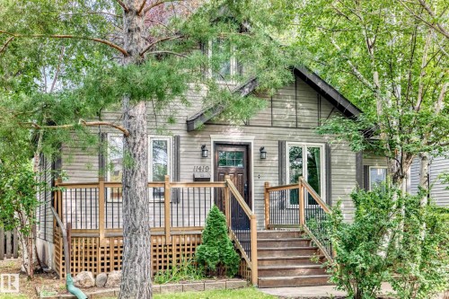 11419 126 Street Nw, Edmonton, AB - Outdoor With Deck Patio Veranda