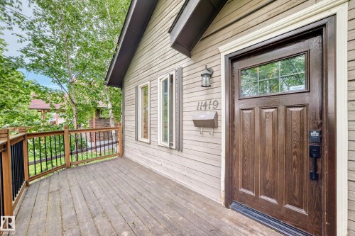 11419 126 Street Nw, Edmonton, AB - Outdoor With Deck Patio Veranda With Exterior