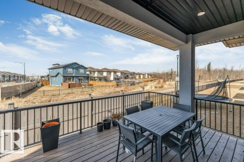 424 33 Avenue Nw, Edmonton, AB - Outdoor With Deck Patio Veranda With Exterior