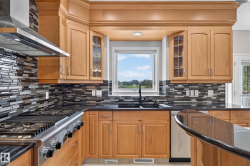 13527 158 Avenue Nw, Edmonton, AB - Indoor Photo Showing Kitchen With Double Sink
