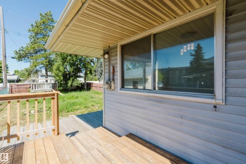 9606 163 Street Nw, Edmonton, AB - Outdoor With Deck Patio Veranda With Exterior