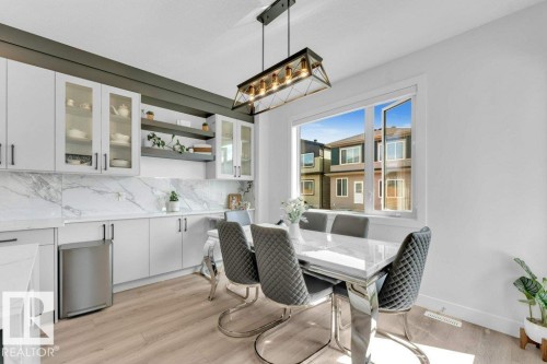 #3525 42 Ave Av, Beaumont, AB - Indoor Photo Showing Dining Room