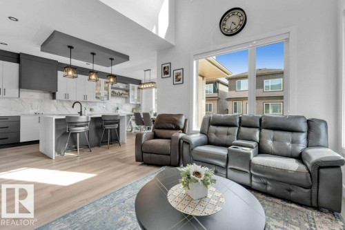 #3525 42 Ave Av, Beaumont, AB - Indoor Photo Showing Living Room