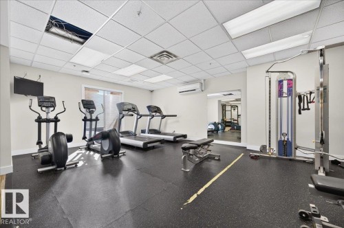 Additional content - #1102 10909 103 Av Nw, Edmonton, AB - Indoor Photo Showing Gym Room