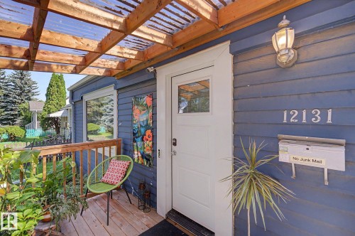 12131 126 Street Nw, Edmonton, AB - Outdoor With Deck Patio Veranda With Exterior