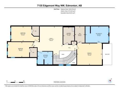 Floor plan - 7135 Edgemont Way Nw, Edmonton, AB 
