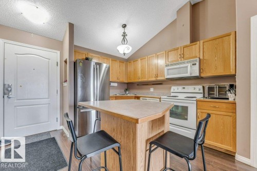 #404 3425 19 St Nw, Edmonton, AB - Indoor Photo Showing Kitchen