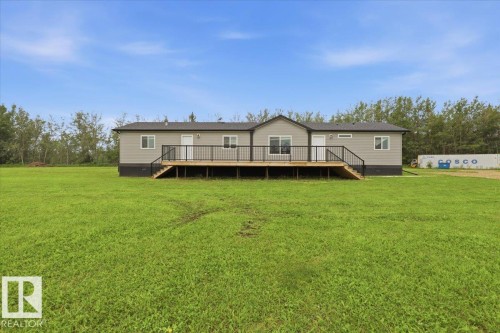 1409 Twp Rd 502, Rural Leduc County, AB - Outdoor With Deck Patio Veranda With Backyard With Exterior